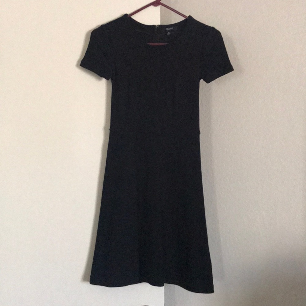 Black dress knit.